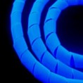 ESPIRAFLEX 1/2 UV GROSSO PRETO/AZUL/PINK/AMARELO  Tamanho: 1 metro